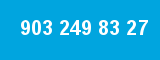 903 249 83 27 903 249 83 27